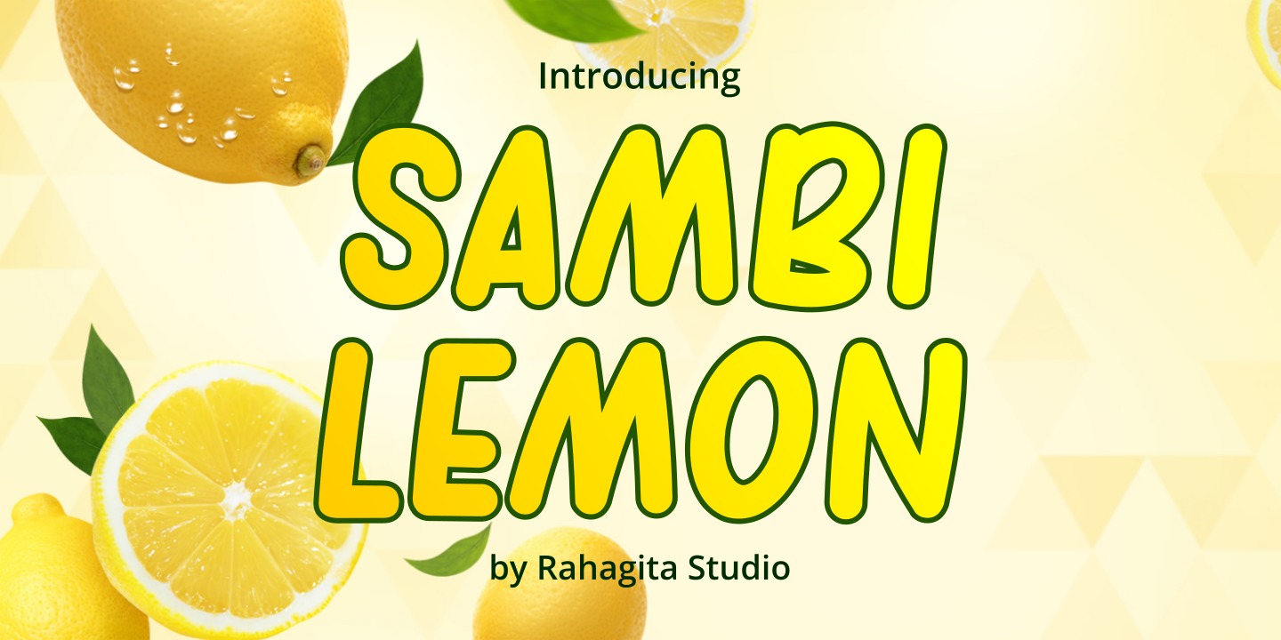 Czcionka Sambi Lemon